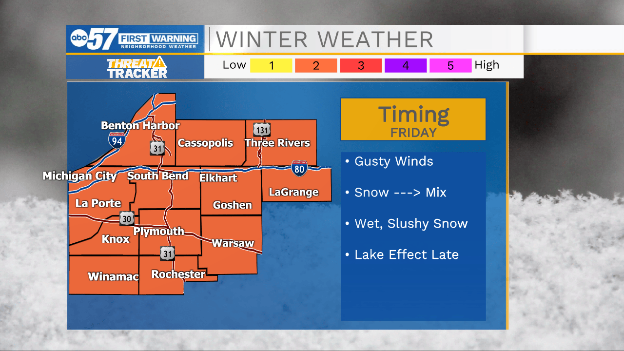 Mild, cloudy Wednesday; snow showers tonight